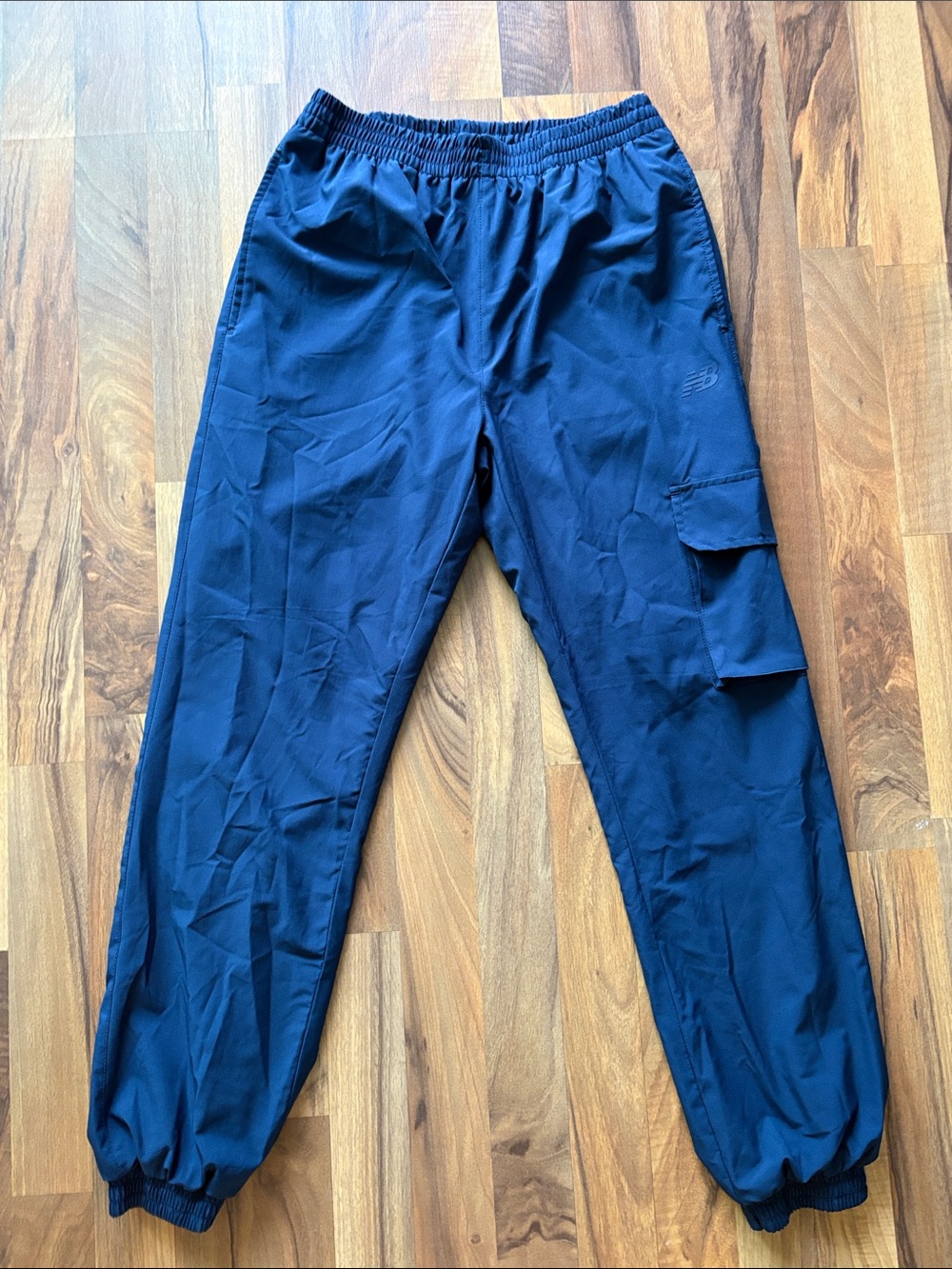 New Balance Men's M Dark Navy Cargo Joggers
